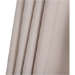 Meridian Furniture Amalfi Beige Polyester Patio Umbrella with Base Set