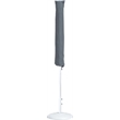 Meridian Furniture Amalfi Navy Polyester Patio Umbrella with Base Set