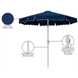 Meridian Furniture Amalfi Navy Polyester Patio Umbrella