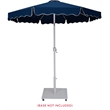 Meridian Furniture Amalfi Navy Polyester Patio Umbrella