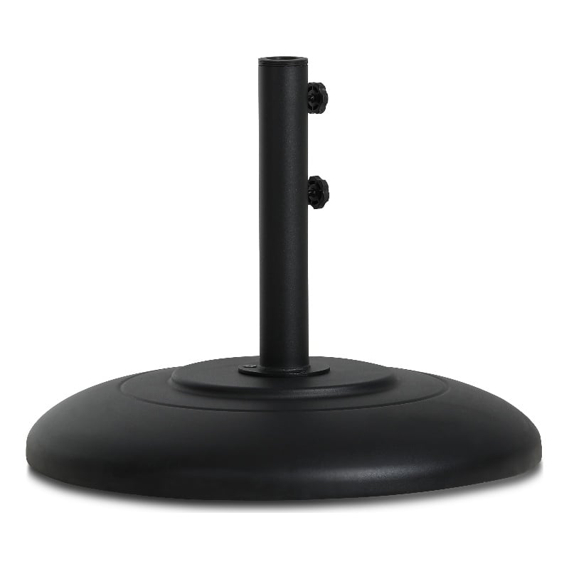 Meridian Furniture Cozumel Black Steel Patio Umbrella Base