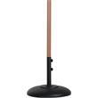 Meridian Furniture Fiji Beige Polyester Patio Umbrella with Base Set