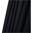 Meridian Furniture Fiji Black Polyester Patio Umbrella with Base Set