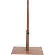 Meridian Furniture Fiji Navy Polyester Patio Umbrella with Base Set