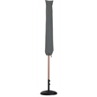 Meridian Furniture Fiji Navy Polyester Patio Umbrella with Base Set
