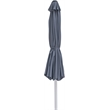 Meridian Furniture Fiji Grey Polyester Patio Umbrella
