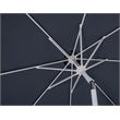 Meridian Furniture Fiji Grey Polyester Patio Umbrella