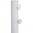 Meridian Furniture Fiji Beige Polyester Patio Umbrella with Base Set