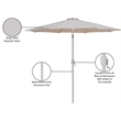 Meridian Furniture Fiji Beige Polyester Patio Umbrella