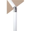 Meridian Furniture Fiji Beige Polyester Patio Umbrella