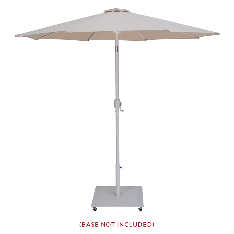 Meridian Furniture Fiji Beige Polyester Patio Umbrella
