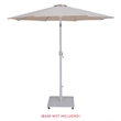 Meridian Furniture Fiji Beige Polyester Patio Umbrella