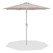 Meridian Furniture Fiji Beige Polyester Patio Umbrella