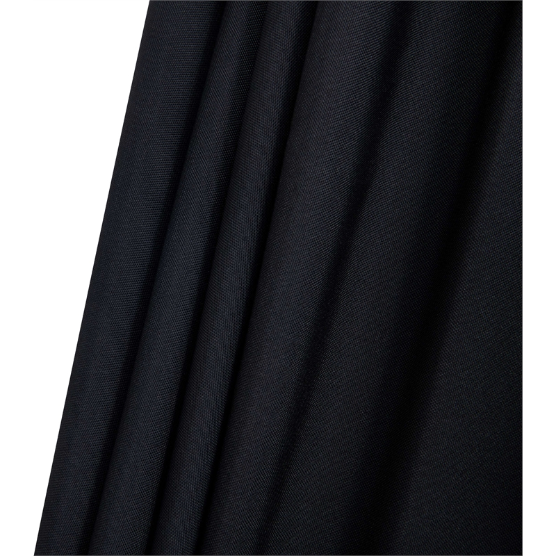 Meridian Furniture Fiji Black Polyester Patio Umbrella with Base Set
