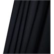 Meridian Furniture Fiji Black Polyester Patio Umbrella with Base Set