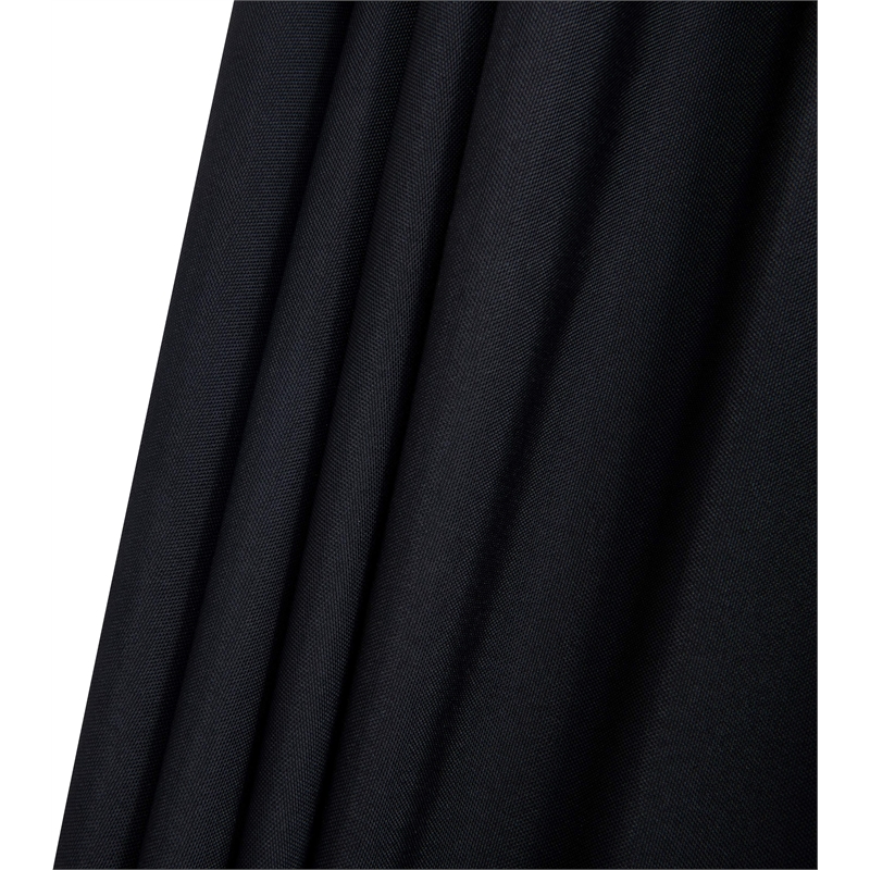 Meridian Furniture Fiji Black Polyester Patio Umbrella with Base Set