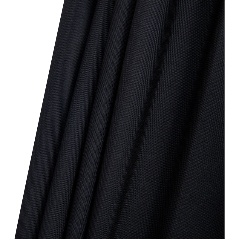 Meridian Furniture Fiji Black Polyester Patio Umbrella with Base Set