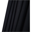 Meridian Furniture Fiji Black Polyester Patio Umbrella with Base Set