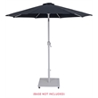 Meridian Furniture Fiji Black Polyester Patio Umbrella