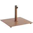 Meridian Furniture Fiji Grey Polyester Patio Umbrella with Base Set