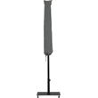 Meridian Furniture Fiji Grey Polyester Patio Umbrella with Base Set