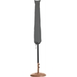Meridian Furniture Fiji Grey Polyester Patio Umbrella with Base Set