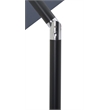 Meridian Furniture Fiji Grey Polyester Patio Umbrella with Base Set