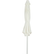 Meridian Furniture Fiji White Polyester Patio Umbrella