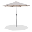 Meridian Furniture Fiji Beige Polyester Patio Umbrella