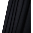 Meridian Furniture Fiji Black Polyester Patio Umbrella with Base Set