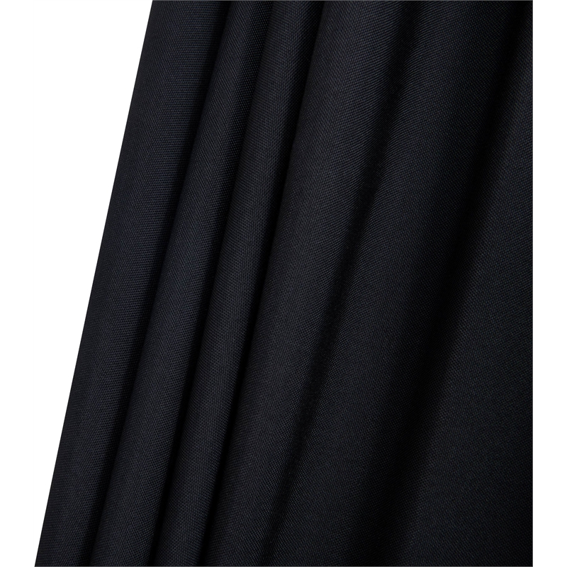 Meridian Furniture Fiji Black Polyester Patio Umbrella with Base Set