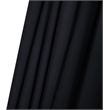 Meridian Furniture Fiji Black Polyester Patio Umbrella with Base Set