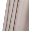 Meridian Furniture Amalfi Beige Polyester Patio Umbrella with Base Set