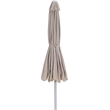 Meridian Furniture Amalfi Beige Polyester Patio Umbrella