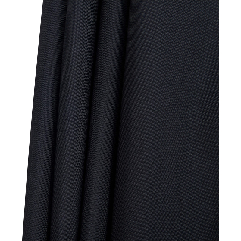 Meridian Furniture Amalfi Black Polyester Patio Umbrella with Base Set