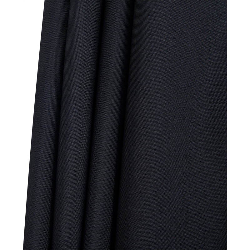 Meridian Furniture Amalfi Black Polyester Patio Umbrella with Base Set