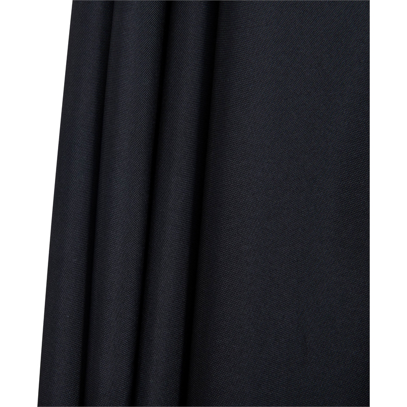 Meridian Furniture Amalfi Black Polyester Patio Umbrella with Base Set