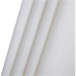 Meridian Furniture Amalfi White Polyester Patio Umbrella with Base Set