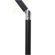 Meridian Furniture Amalfi White Polyester Patio Umbrella with Base Set