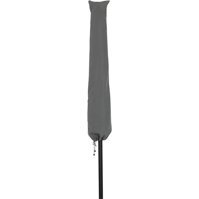 Meridian Furniture Amalfi White Polyester Patio Umbrella