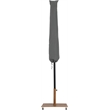Meridian Furniture Amalfi Beige Polyester Patio Umbrella with Base Set