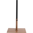 Meridian Furniture Amalfi Beige Polyester Patio Umbrella with Base Set
