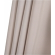 Meridian Furniture Amalfi Beige Polyester Patio Umbrella with Base Set