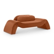 Meridian Furniture Austin Cognac Velvet Loveseat