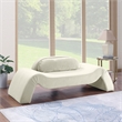 Meridian Furniture Austin Cream Velvet Loveseat