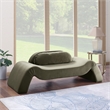 Meridian Furniture Austin Green Velvet Loveseat