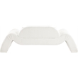 Meridian Furniture Austin Cream Microsuede Corduroy Loveseat
