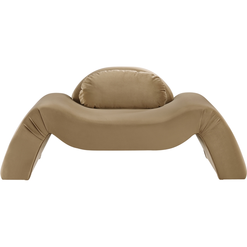 Meridian Furniture Austin Saddle Velvet Chair