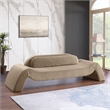 Meridian Furniture Austin Taupe Velvet Sofa