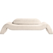 Meridian Furniture Austin Beige Microsuede Corduroy Sofa